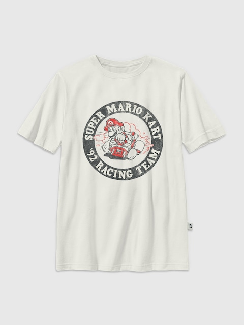 Kids Nintendo Mario Racing Team Graphic T-Shirt