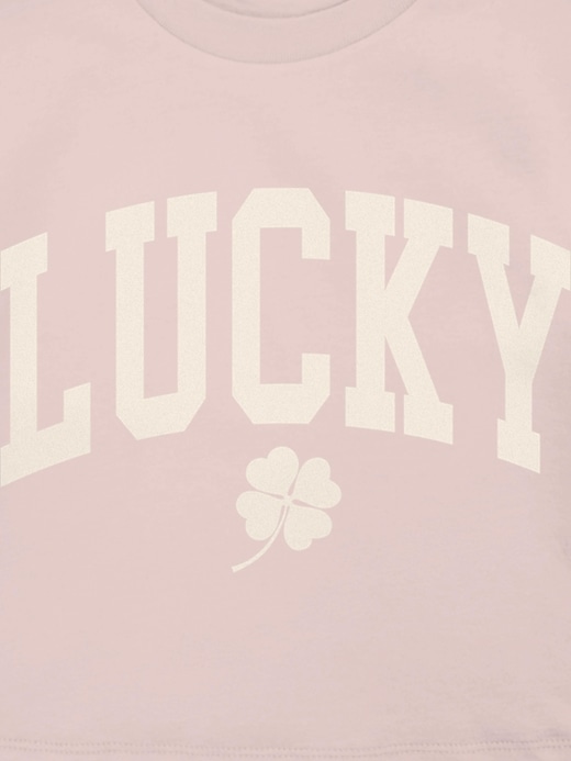 Image number 3 showing, Toddler Lucky Clover Graphic T-Shirt