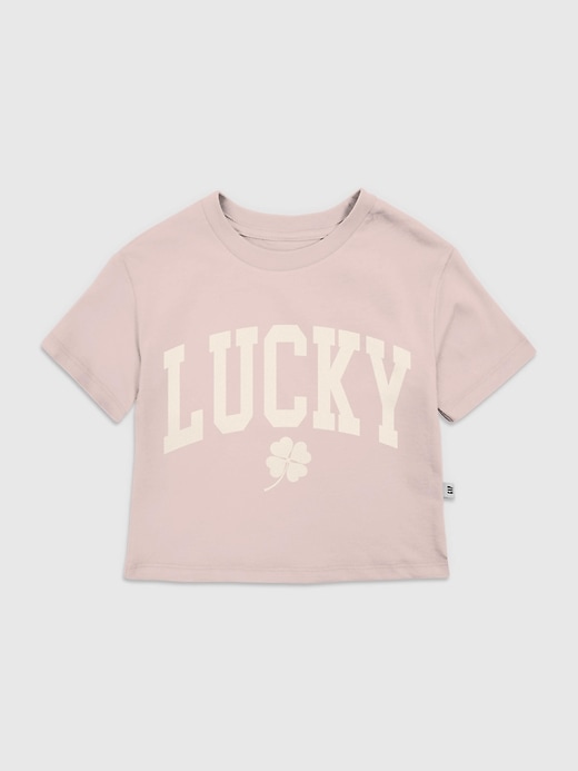 Image number 1 showing, Toddler Lucky Clover Graphic T-Shirt