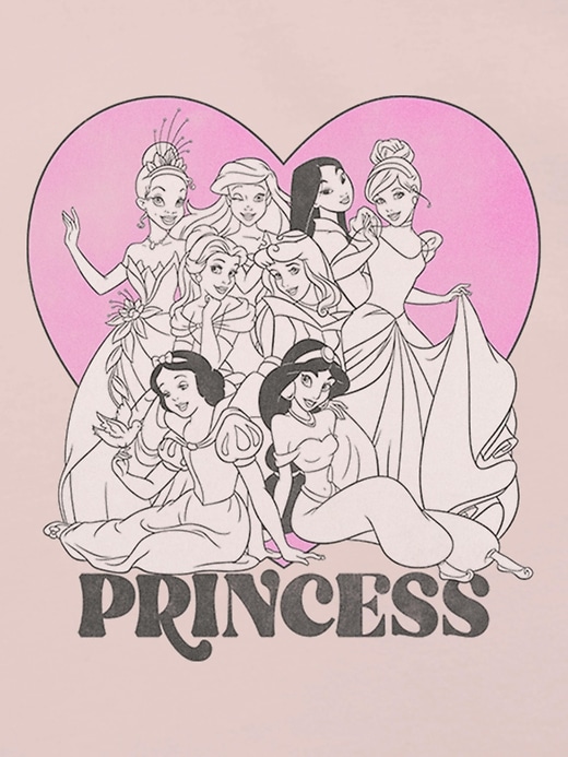 Image number 3 showing, Toddler Disney Princess Heart Graphic T-Shirt