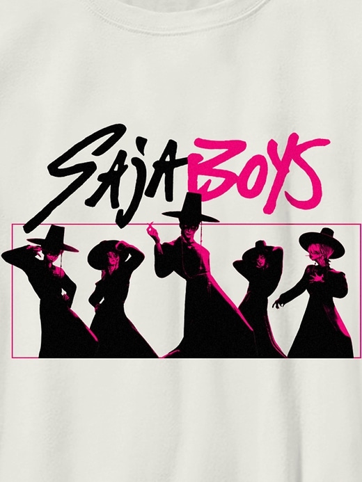 Image number 3 showing, Kids K-Pop Demon Hunters Saja Boys Graphic T-Shirt