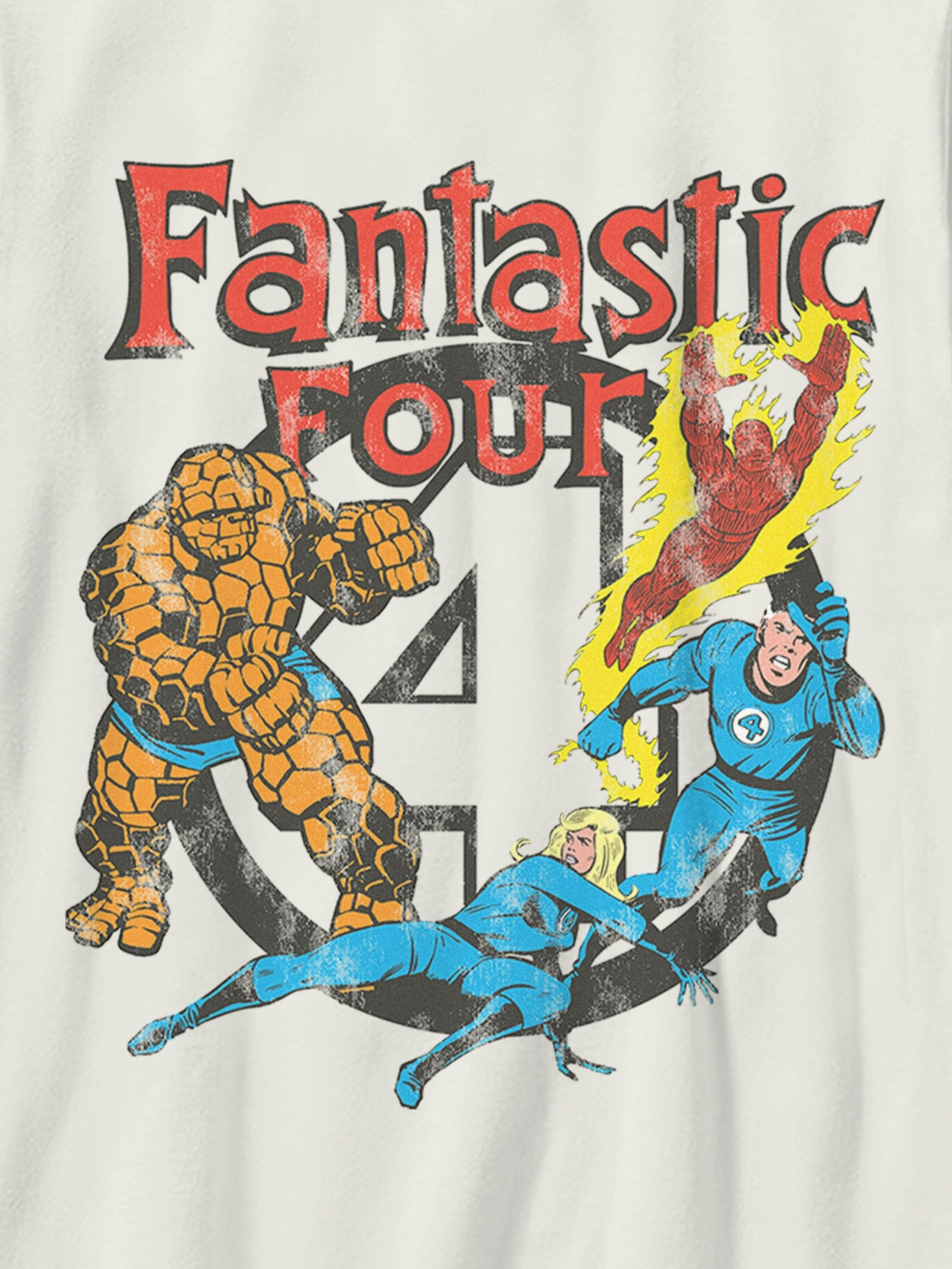 Gap Kids Fantastic Four Vintage Graphic T-Shirt — фото 3