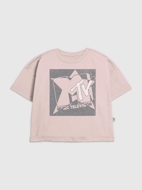 Kids MTV Grunge Star Graphic T-Shirt