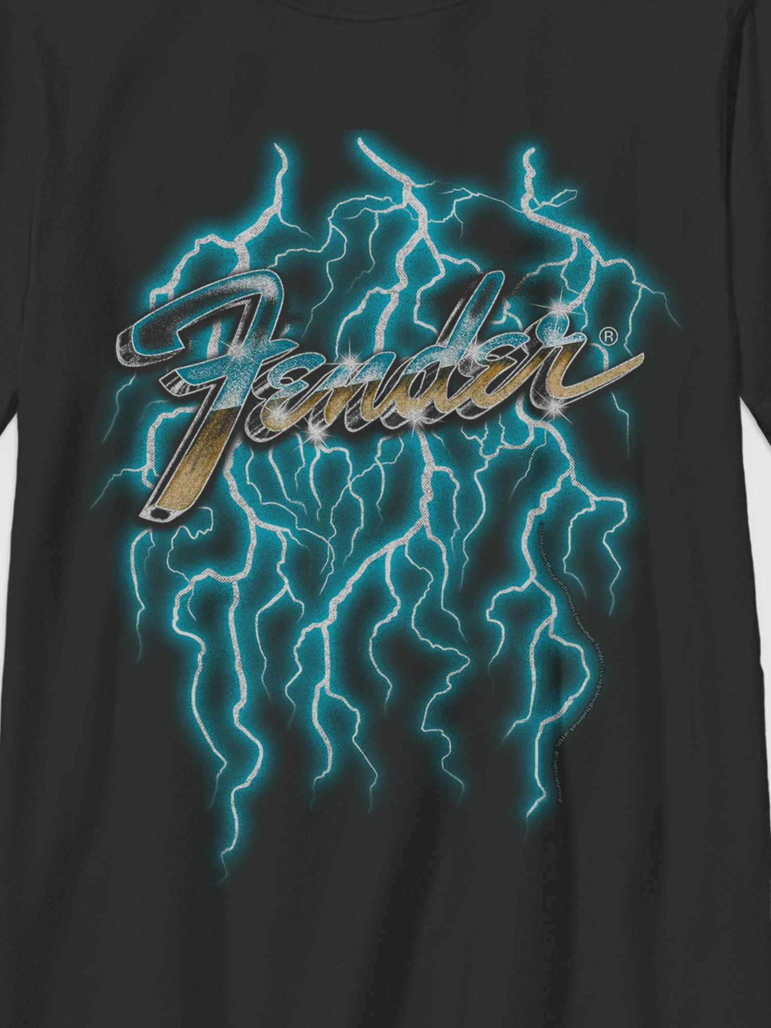 Kids Fender Lightning Graphic T-Shirt