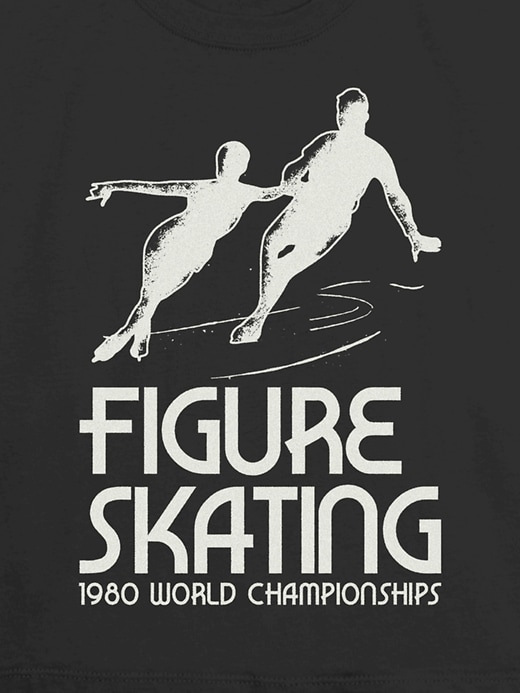 Image number 3 showing, Kids Figure Skating Graphic T-Shirt