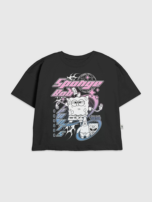 Image number 1 showing, Kids Spongebob Y2K Graphic T-Shirt