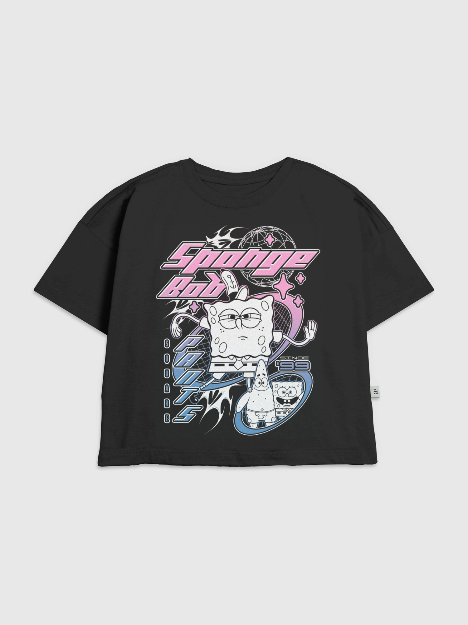 Kids Spongebob Y2K Graphic T-Shirt