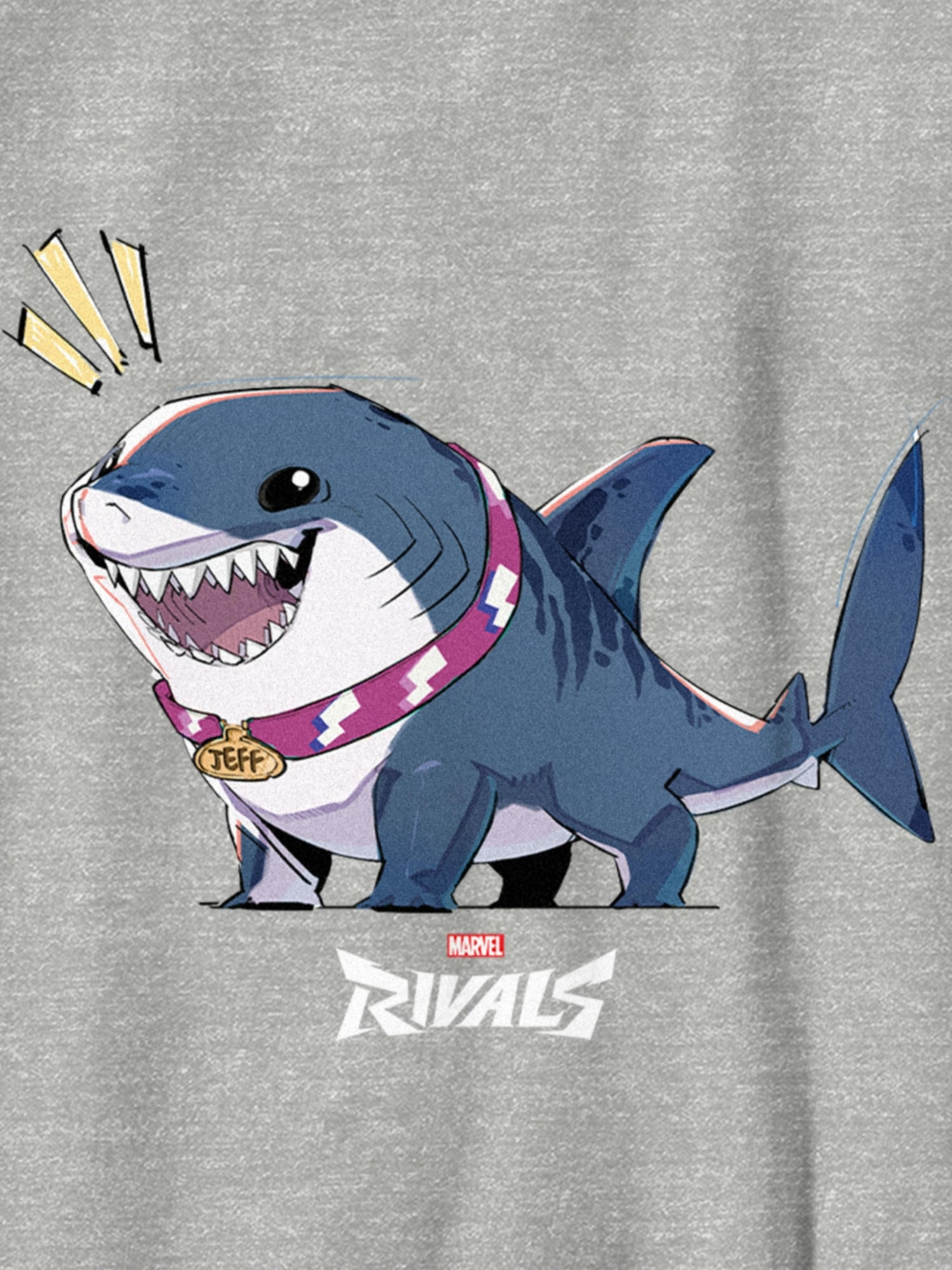 Kids Marvel Rivals Jeff The Shark Graphic T-Shirt