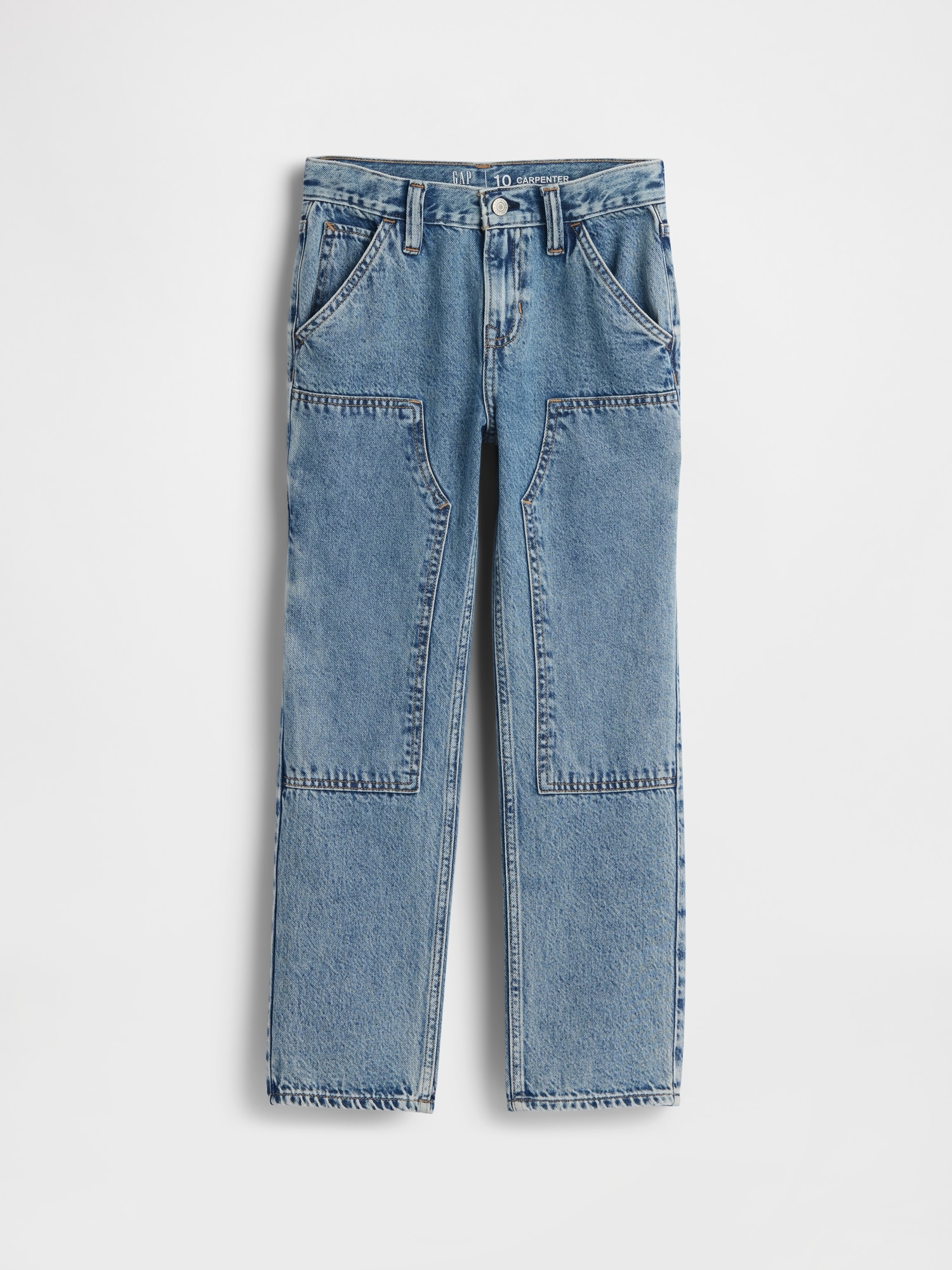 Детские джинсы Gap Kids Double-Knee Carpenter Jeans — фото 2