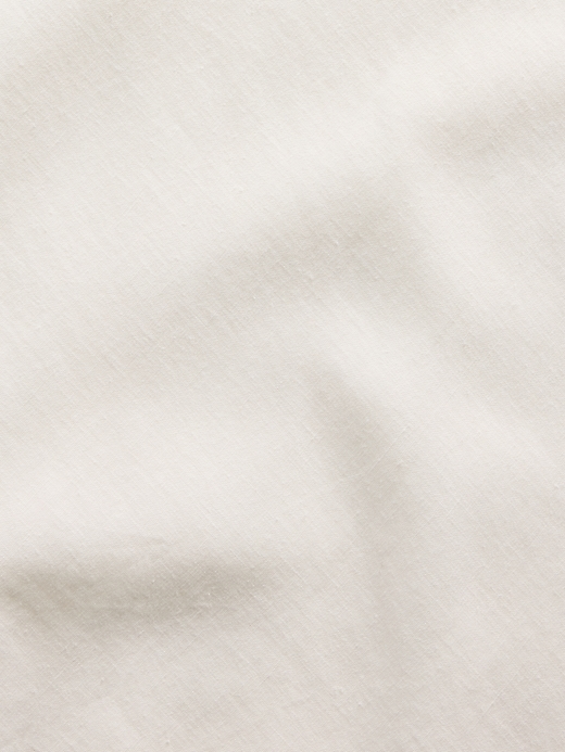 Image number 4 showing, Linen-Blend Maxi Slip Skirt