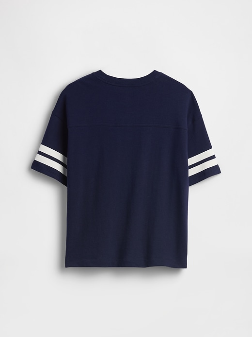 Image number 2 showing, Kids Oversized Logo Seam T-Shirt
