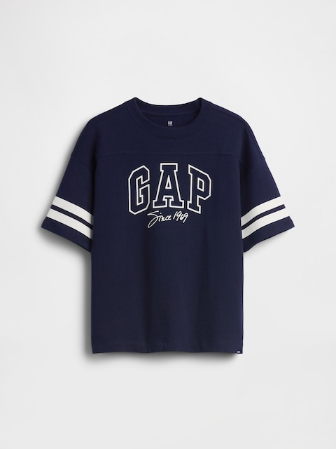 Kids Heavyweight Oversized Logo Seam T-Shirt