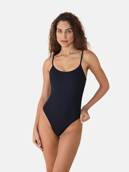 Image number 1 showing, Andie Amalfi Ribbed Classic One Piece