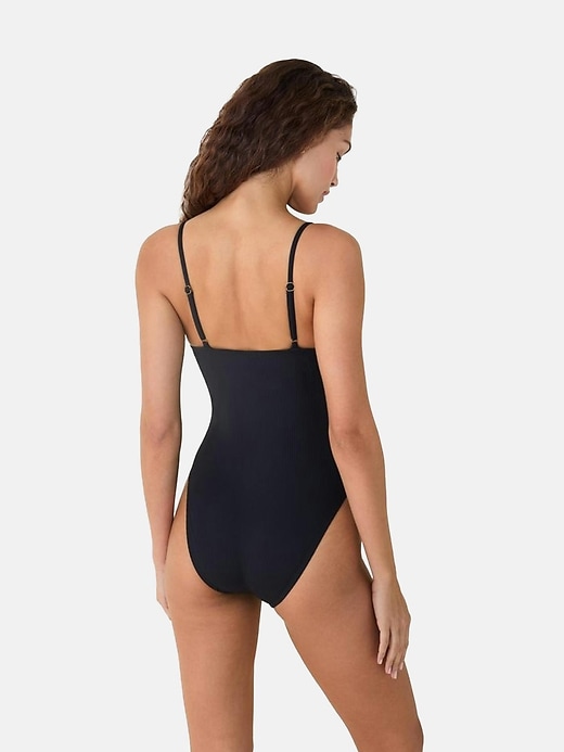 Image number 2 showing, Andie Amalfi Ribbed Classic One Piece
