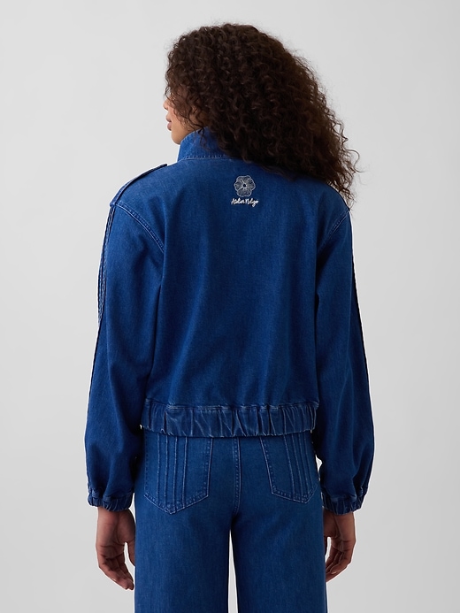 Image number 5 showing, Gap × HFR Denim Pintuck Jacket by Atelier Ndigo