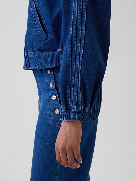 Image number 3 showing, Gap × HFR Denim Pintuck Jacket by Atelier Ndigo