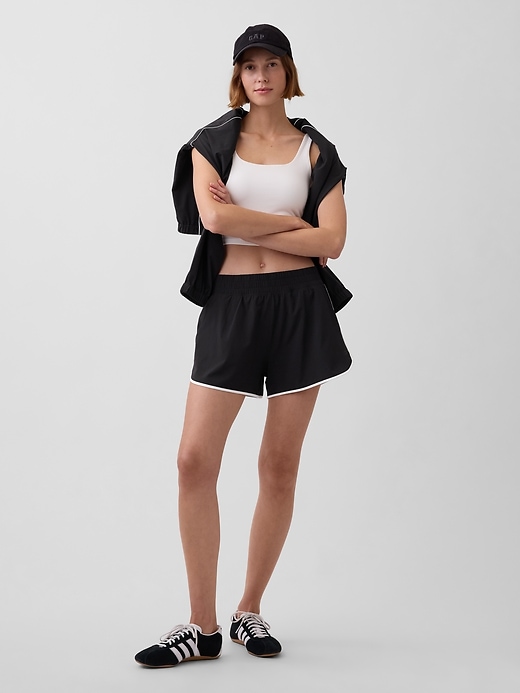 Image number 5 showing, GapFit Tech High Rise Running Shorts