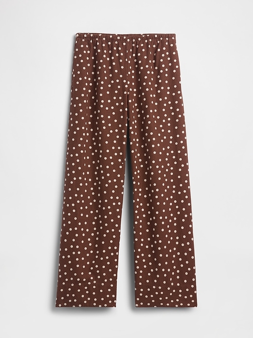 Image number 5 showing, Linen-Blend Easy Wide-Leg Pants