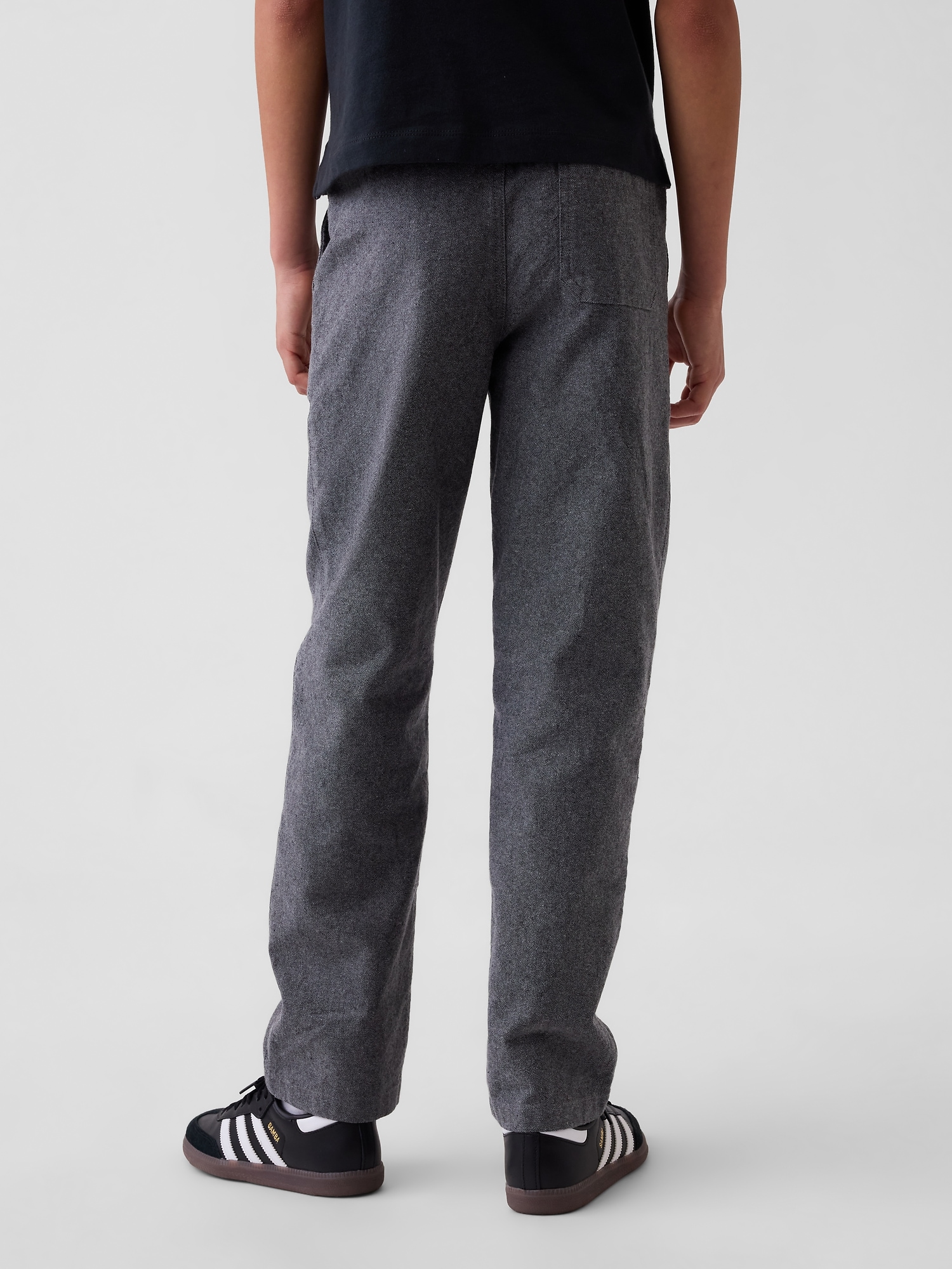 Kids Linen-Cotton Relaxed Easy Pants