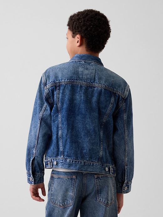 Image number 3 showing, Kids Icon Denim Jacket