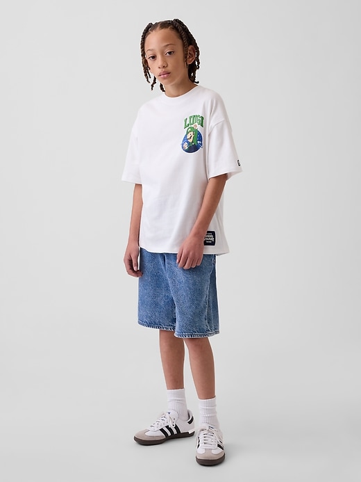Image number 4 showing, Kids Super Mario Relaxed Graphic T-Shirt