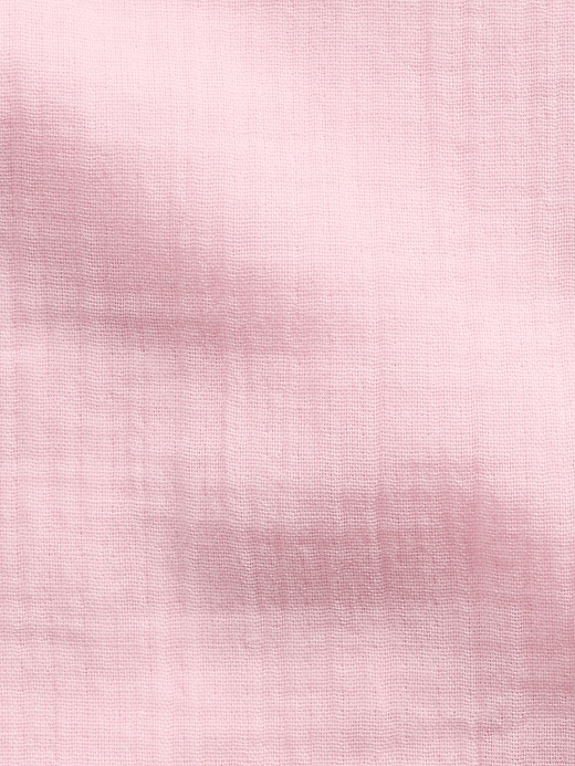 Image number 6 showing, Kids Cotton Gauze Wide-Leg Pants