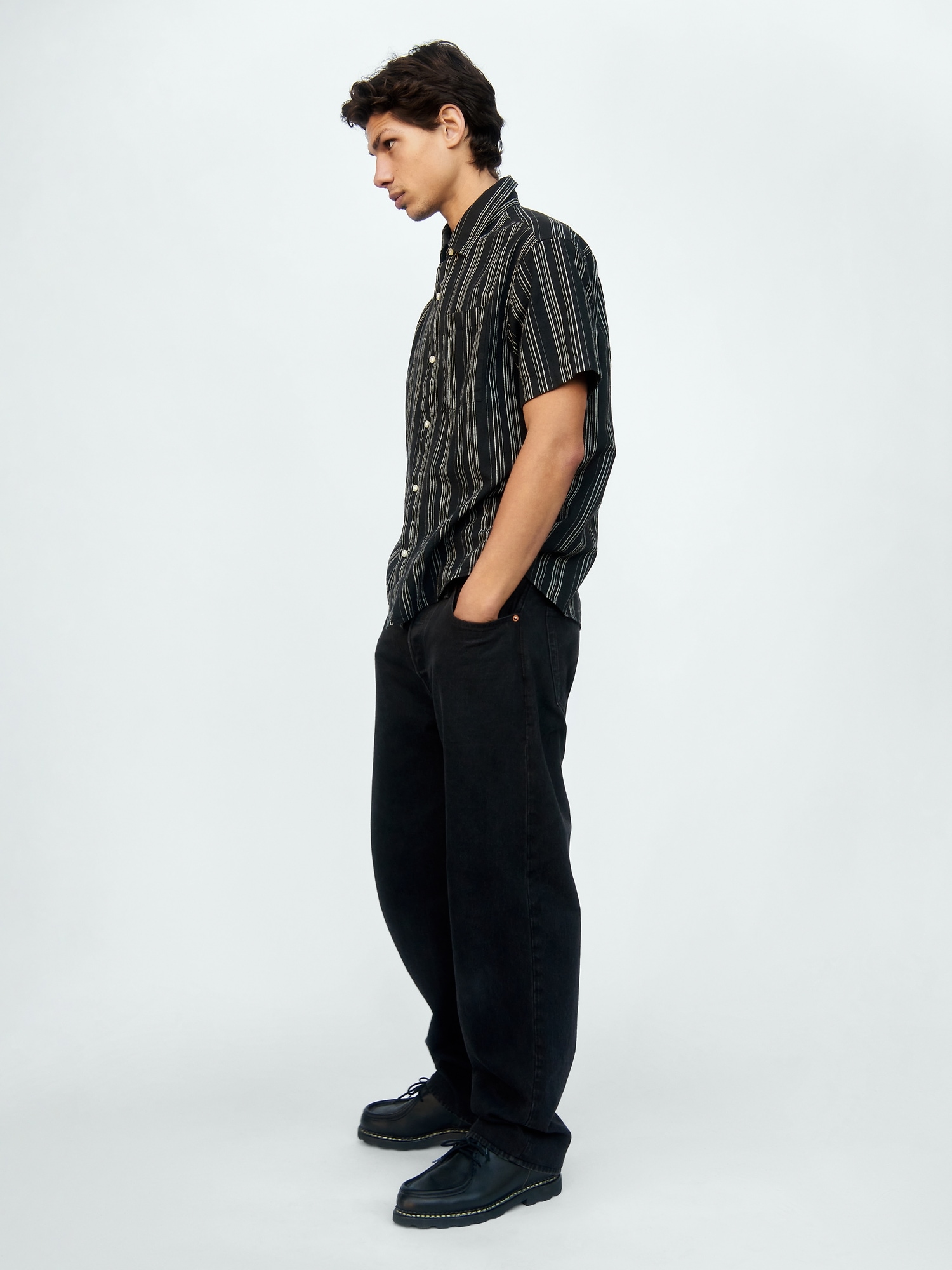 Canvas '90s Loose Carpenter Pants