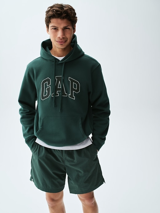 Image number 8 showing, Adult VintageSoft Arch Logo Hoodie