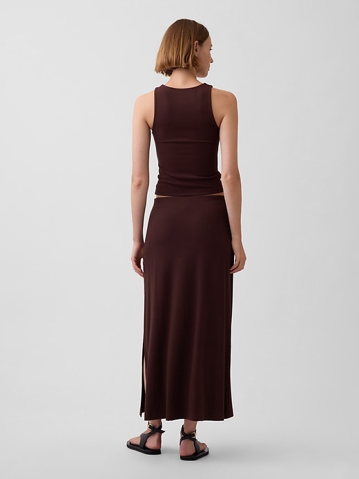 Image number 2 showing, Jersey Maxi Skirt