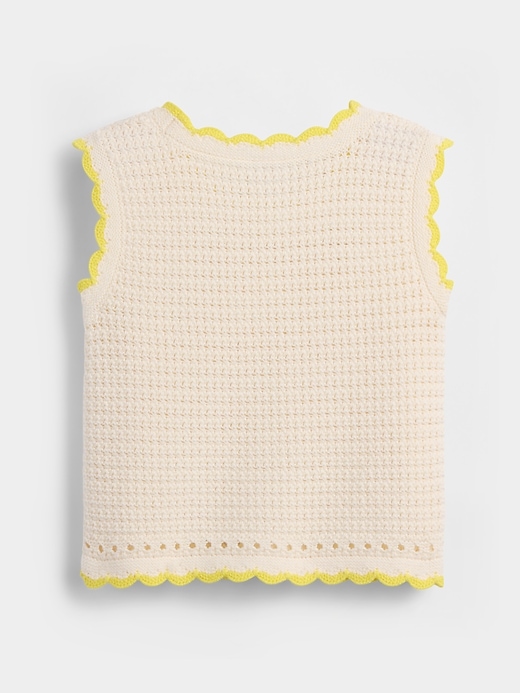 Image number 2 showing, Baby & Toddler Crochet Heart Sweater Tank