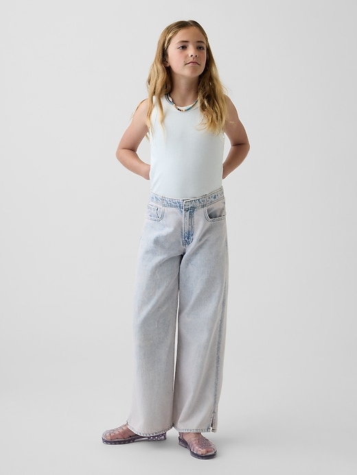 Image number 1 showing, Kids High Rise Easy Horseshoe Jeans