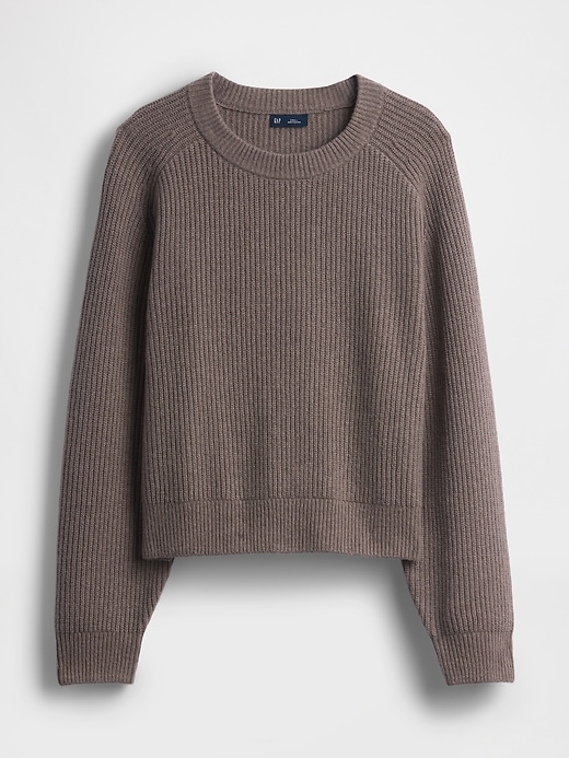Image number 6 showing, CashSoft Relaxed Shaker-Stitch Sweater