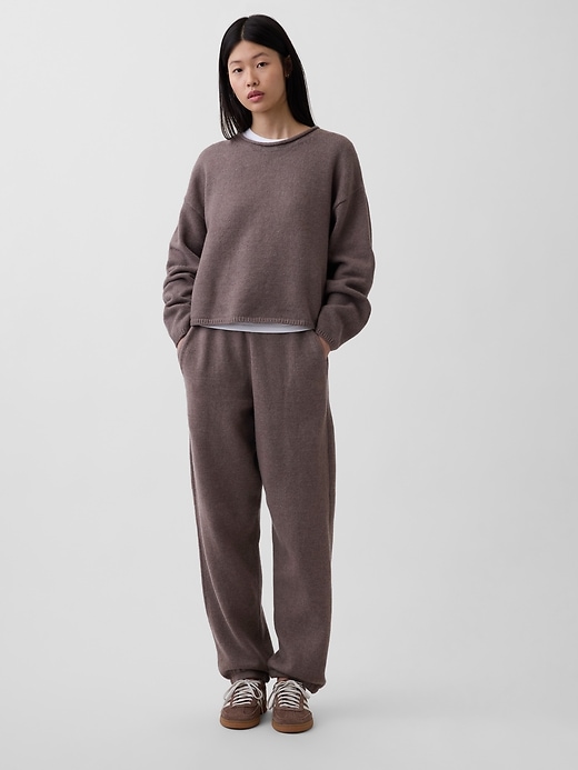 Image number 5 showing, CashSoft Oversized Rollneck Sweater