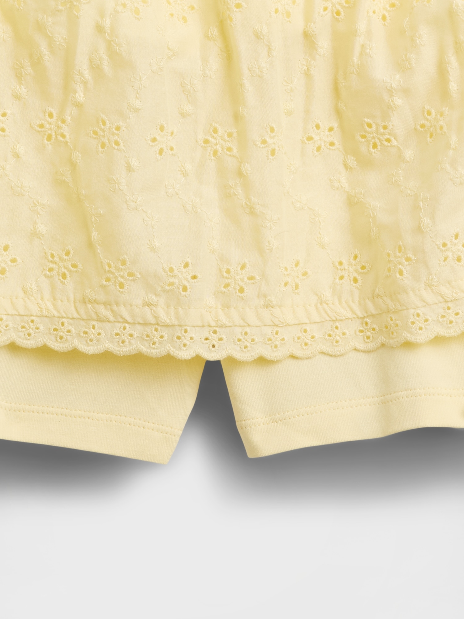 Kids Eyelet Foldover Skort