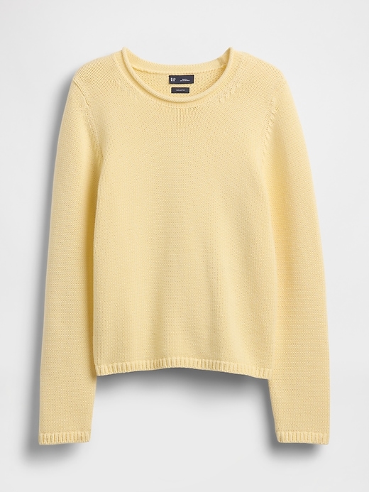 Image number 5 showing, 100% Cotton Rollneck Sweater