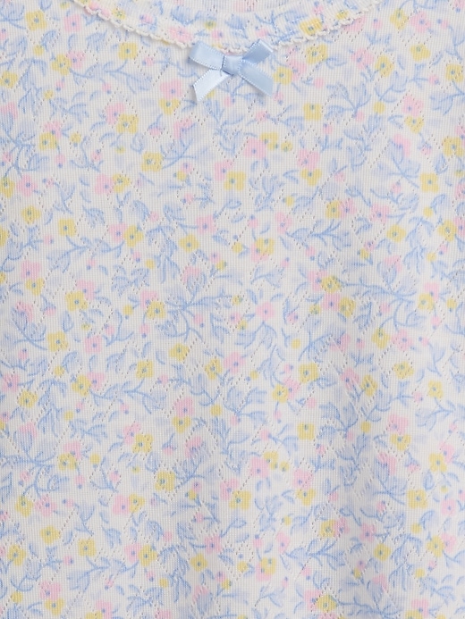 Image number 4 showing, Kids Recycled Pointelle PJ T-Shirt