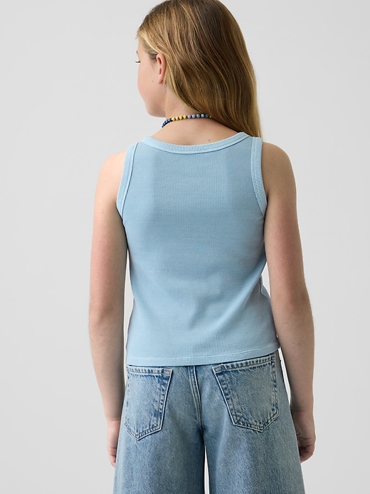 Image number 3 showing, Kid Rib Scoop Tank Top