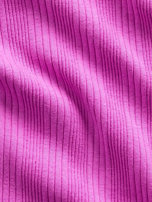 Image number 4 showing, Kids Variegated Rib Fitted T-Shirt