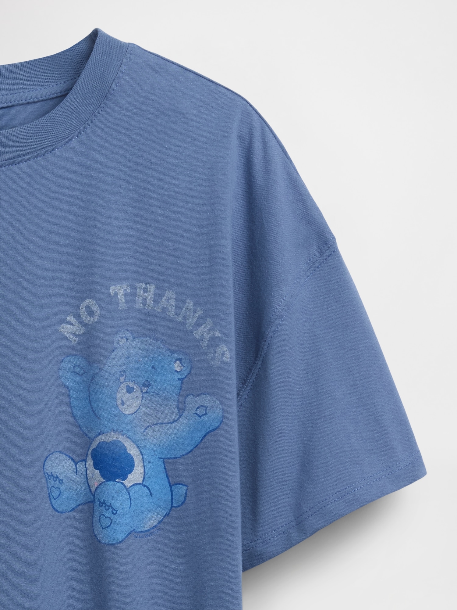 Детская футболка Gap Care Bears Oversized T-Shirt, цвет: Синий, вариант 1 — фото 4