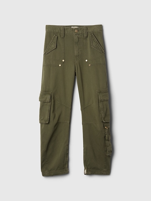 Image number 1 showing, Gap × Cult Gaia Kids Cargo Barrel Pants