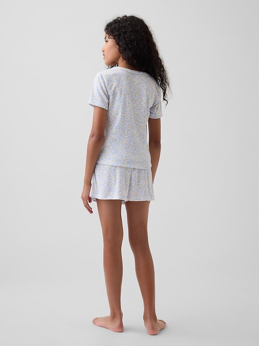Image number 3 showing, Kids Recycled Pointelle PJ T-Shirt