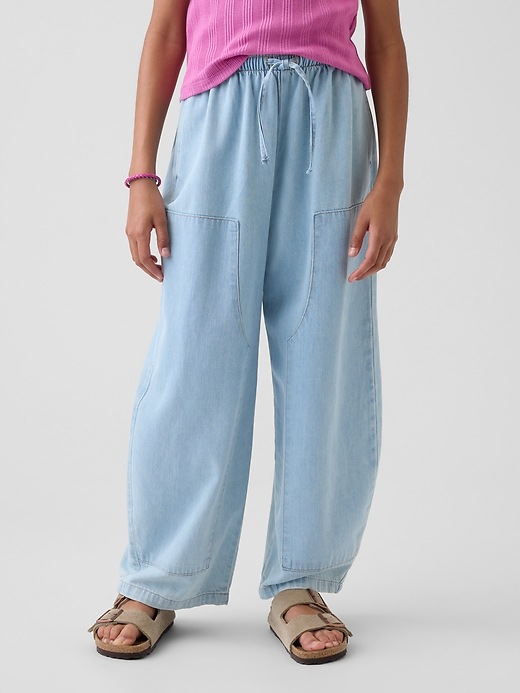 Image number 3 showing, Kids High Rise Relaxed Easy Jeans