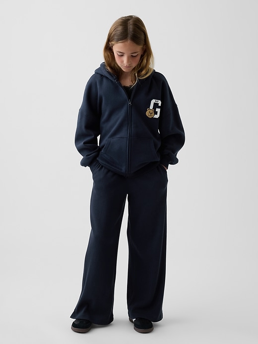 Image number 4 showing, Kids VintageSoft Oversized Zip Hoodie