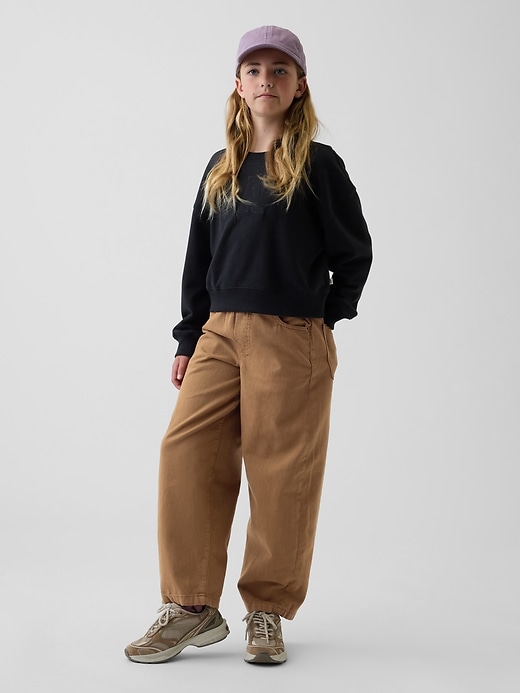 Image number 2 showing, Kids Baggy Taper Jeans