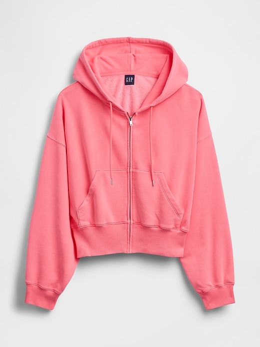 Image number 5 showing, VintageSoft Wedge Zip Hoodie