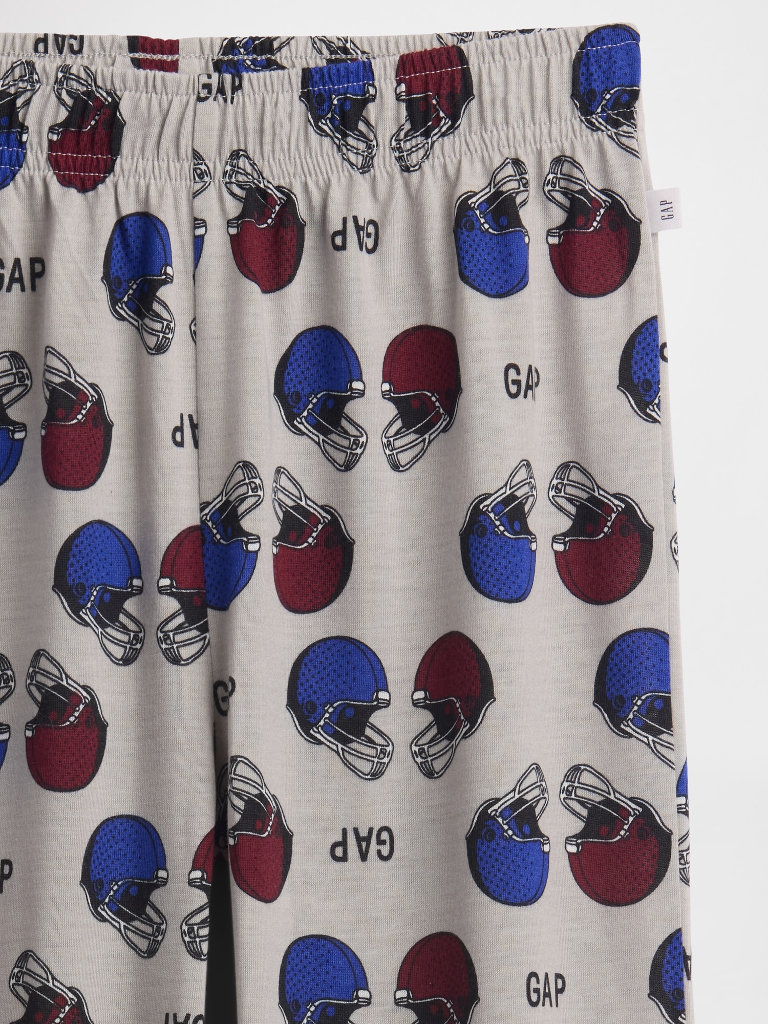 Kids Recycled Football Logo PJ Joggers