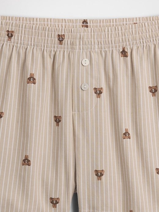 Image number 5 showing, Poplin PJ Boxer Shorts
