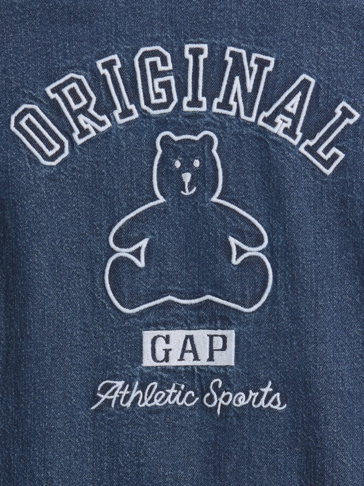 Baby Denim Gap Logo Shorty One-Piece