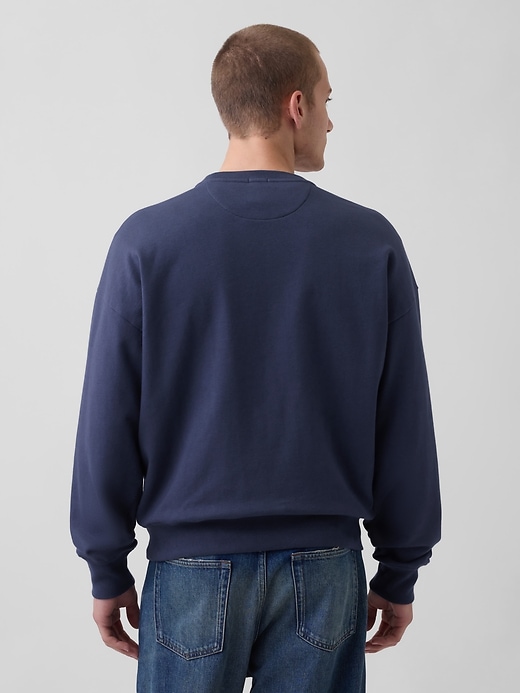 Image number 3 showing, Adult Heavyweight French Terry Oversized Sweatshirt