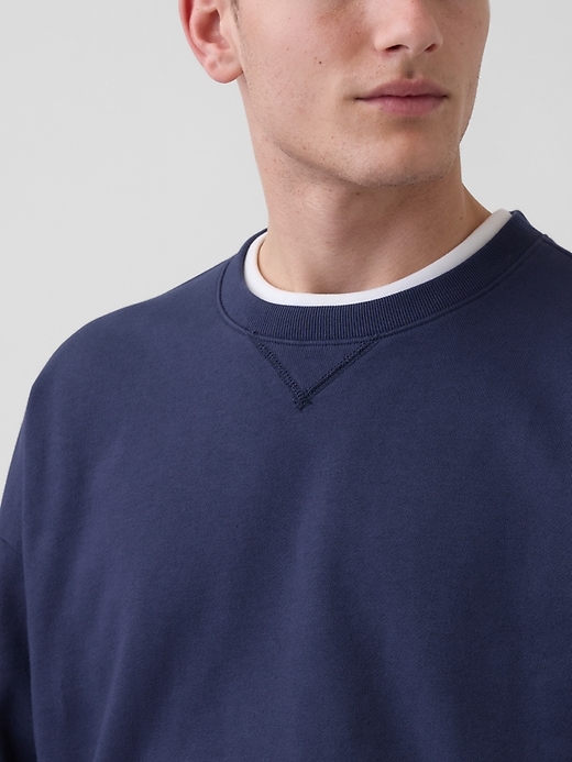 Image number 4 showing, Adult Heavyweight French Terry Oversized Sweatshirt